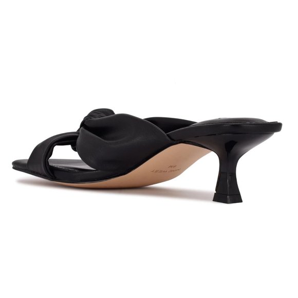 NINEWEST Dipa Heeled Slide Sandals - Picture 2 of 5